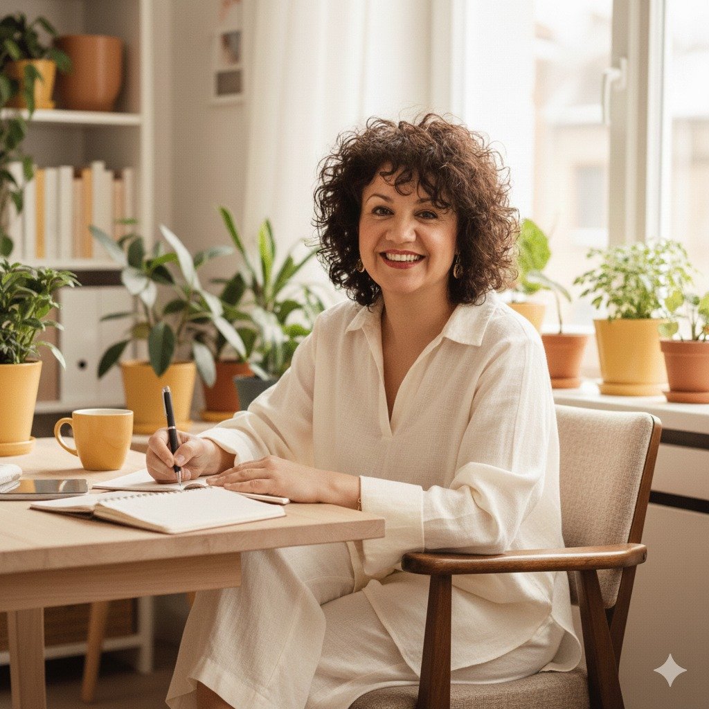 Bárbara Cisneros, Coach de Hogar y Bienestar, en un ambiente cálido